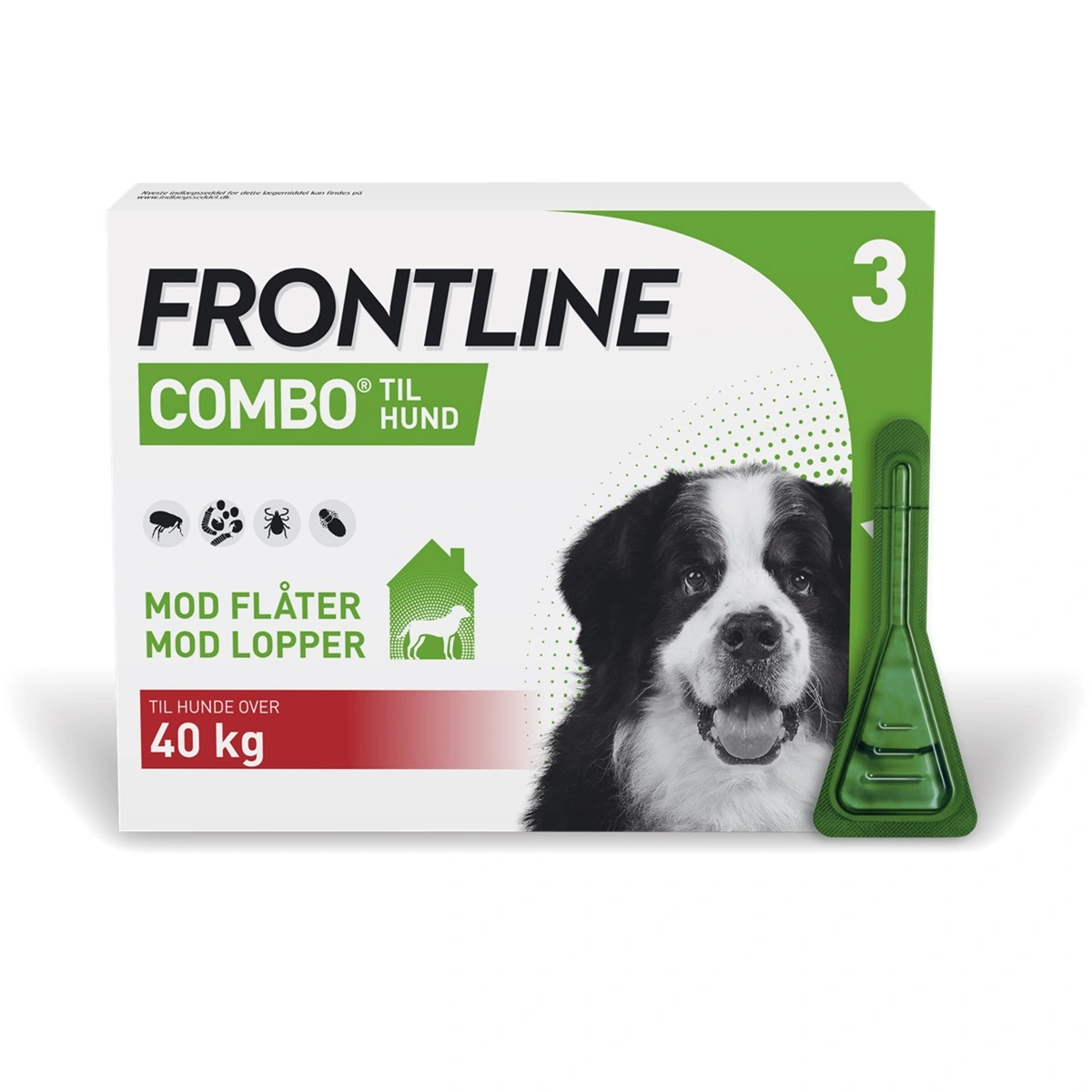 Frontline Combo 3 x 4,02 ml til hund 40-60 kg